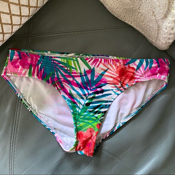 Gorgeous VIBRANT Tropical CATALINA Hipster BIKINI M 8-10 - Picture 3 of 12